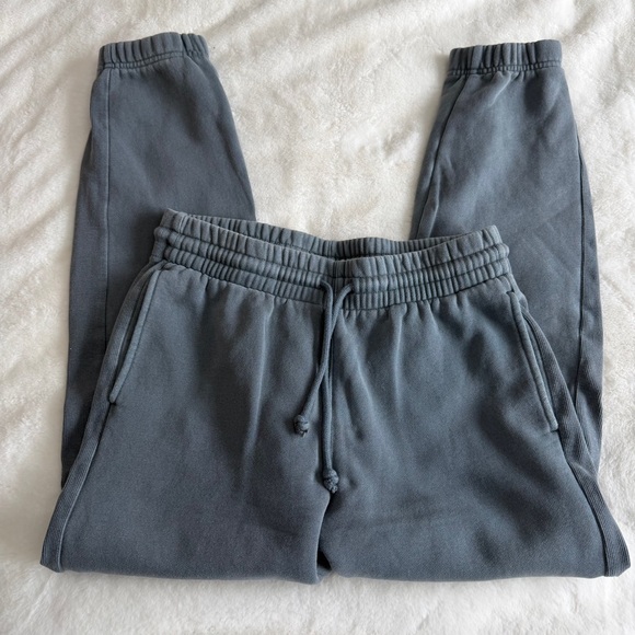 TNA Pants - Aritzia TNA Sweatpants Blue/Gray Size Small